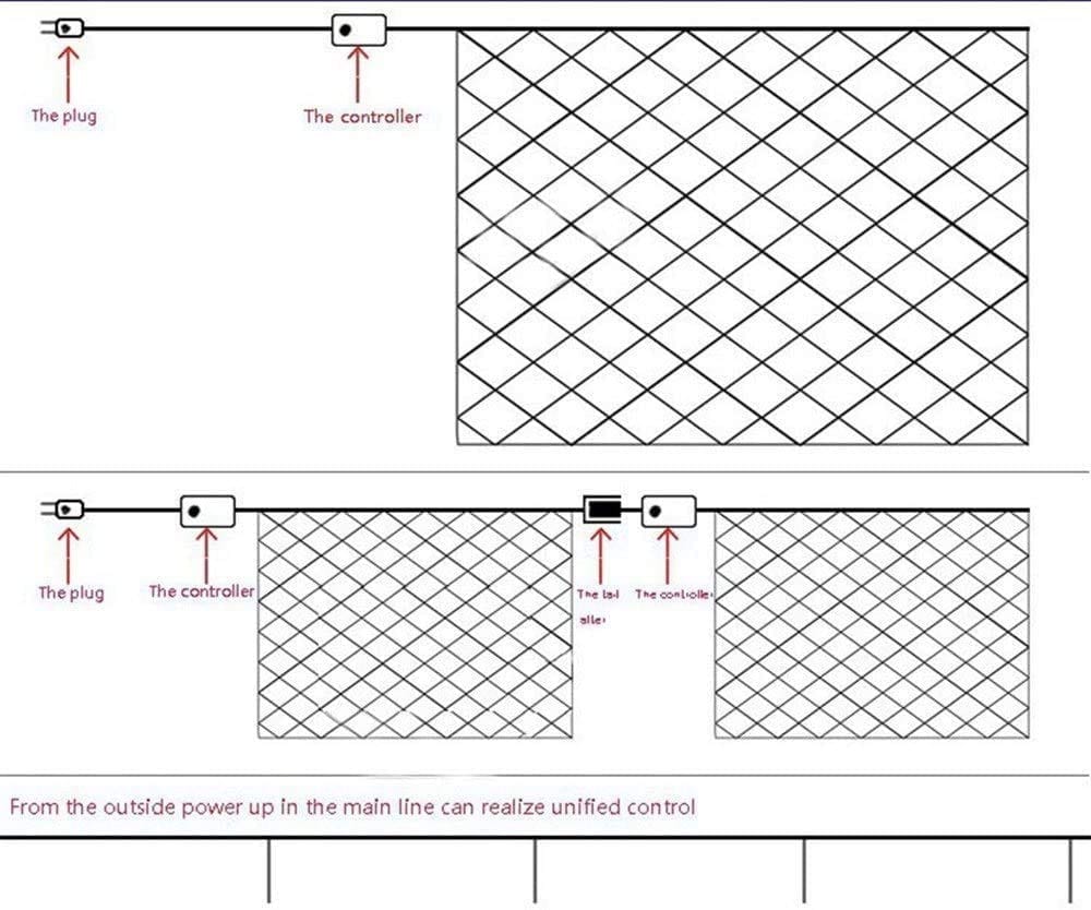 LED Net Mesh String Lights - Diwali Lights, LED Lights
